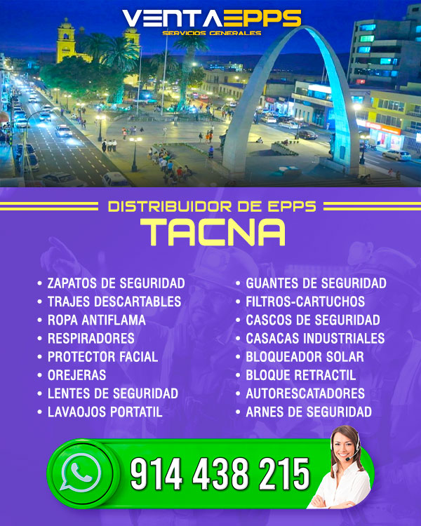  VENTA DE EPPS TACNA, DISTRIBUIDORES EN VENTA DE EPP EN TACNA 