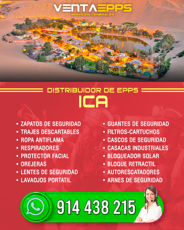  VENTA DE EPPS ICA, DISTRIBUIDORES EN VENTA DE EPP EN ICA 